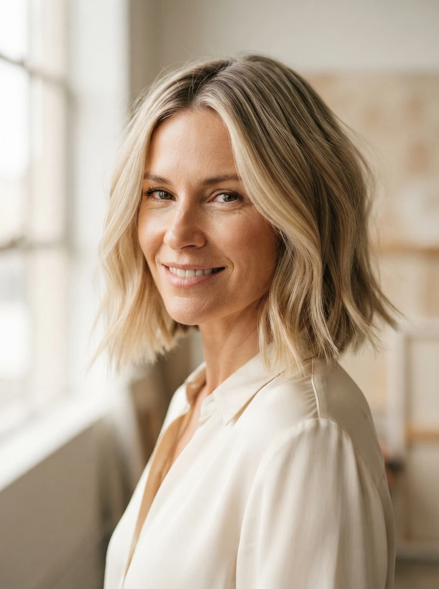 Blonde Bob for Fine Hair