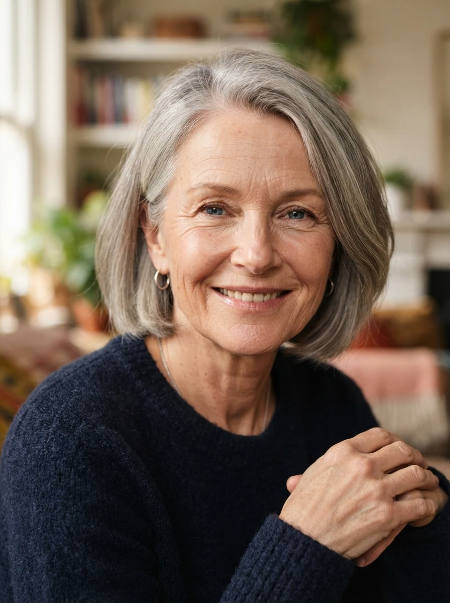 Bob for Fine Hair Over 50