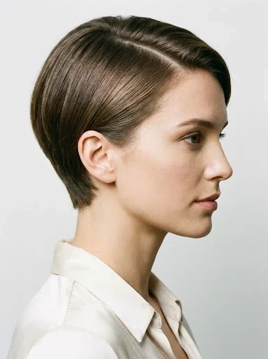 Sleek Feminine Pixie