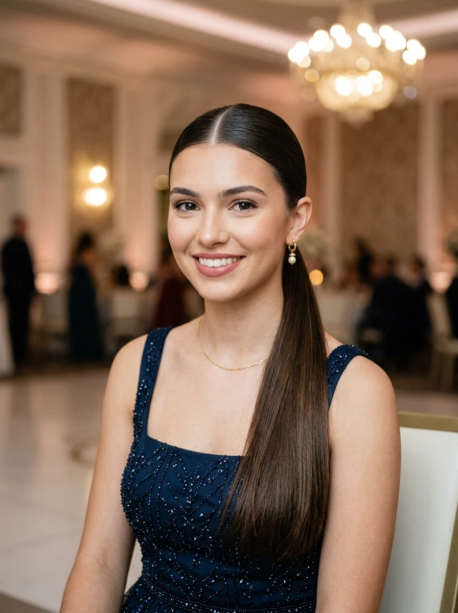 Low Sleek Ponytail