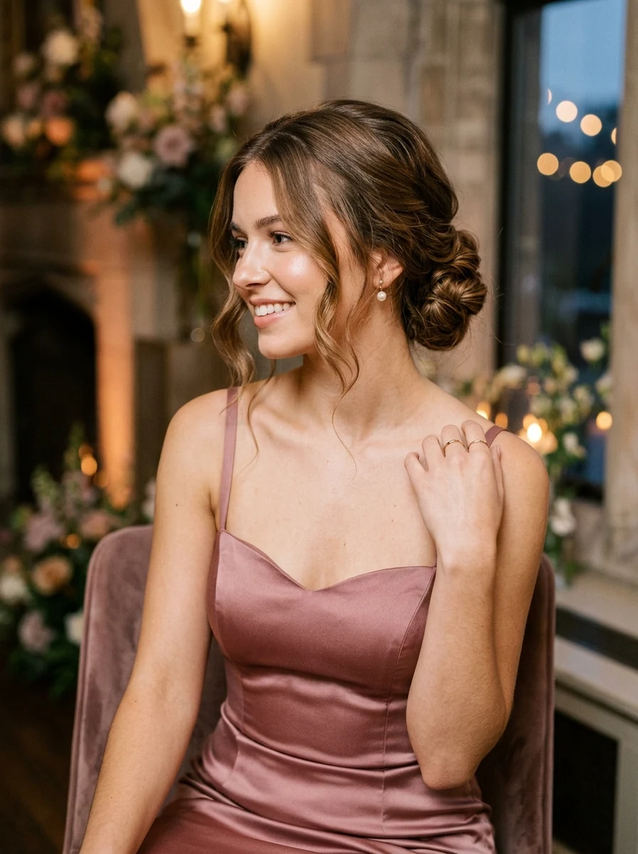 Romantic Low Bun