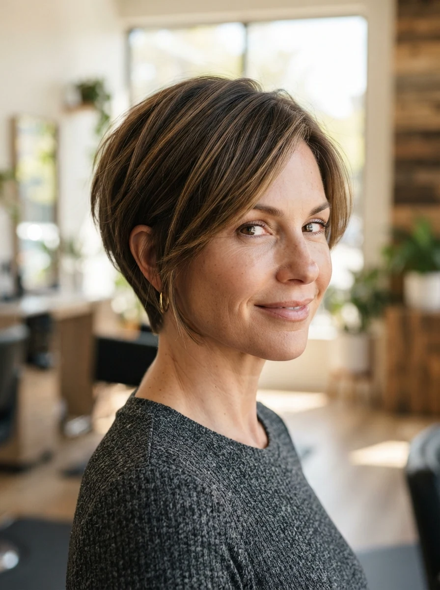 Layered Pixie Bob