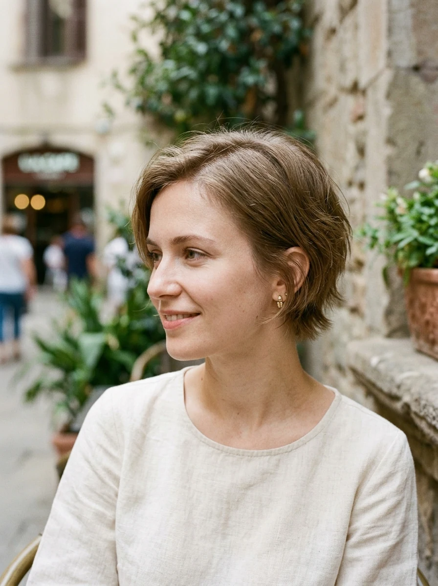 Short Haircut for Fine Hair