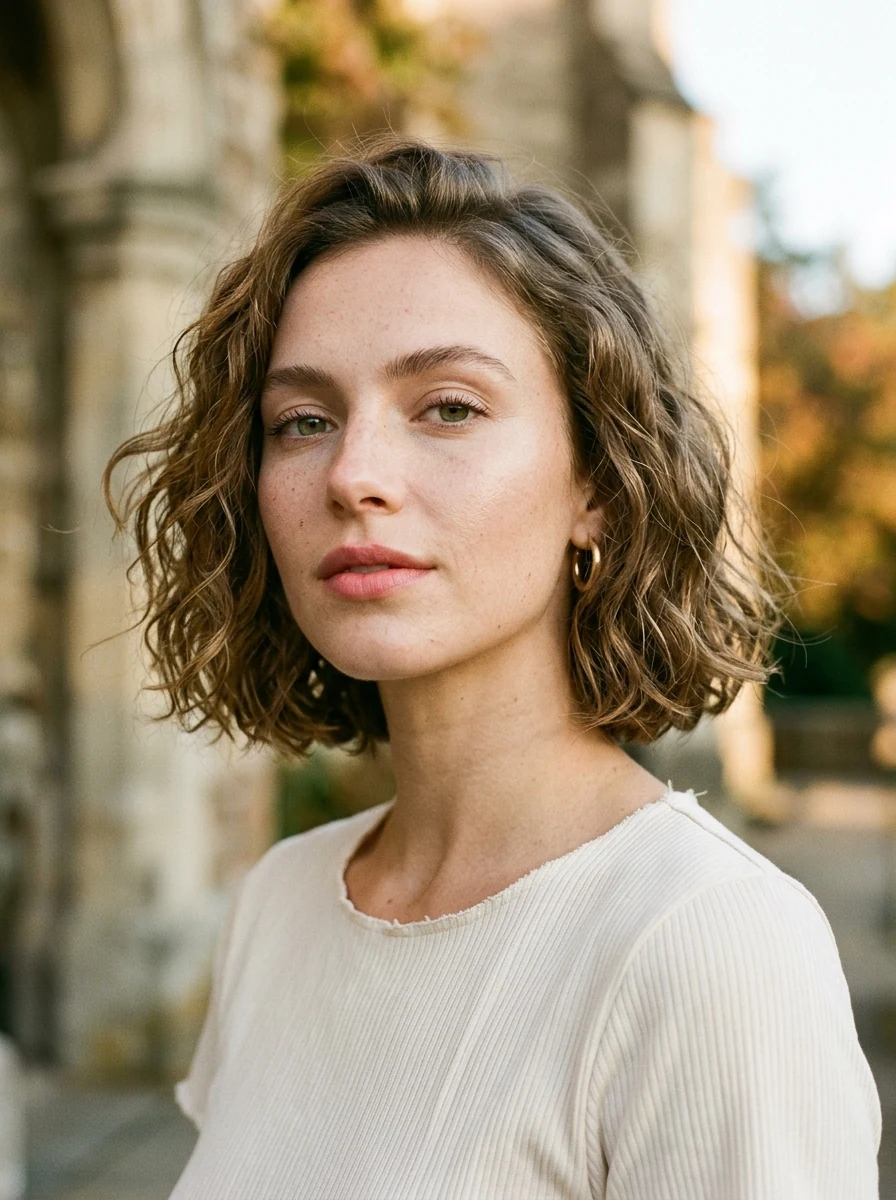 Short Wavy Bob
